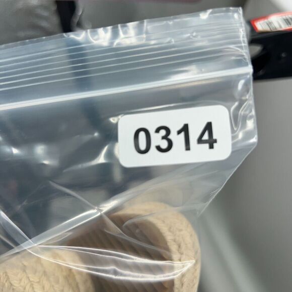 Eileen Fisher Womens Willow Sandal Size 9 Blush Leather Espadrille Wedge Heel - Picture 16 of 16